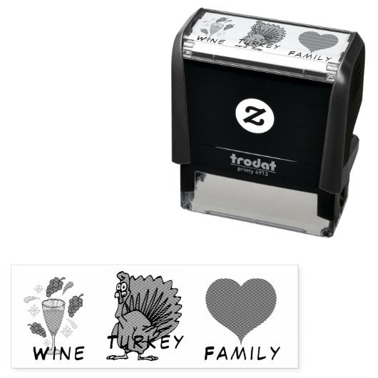 WTFワインターキーファミリーサンダー_コーブ セルフインキングスタンプ (インサイチュ)