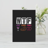 WTFワインターキーファミリーハッピー感謝祭デイファン 招待状 (スタンド正面)