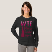 Wtfワインテイスティングフレンズパーティー飲み Tシャツ (正面フル)