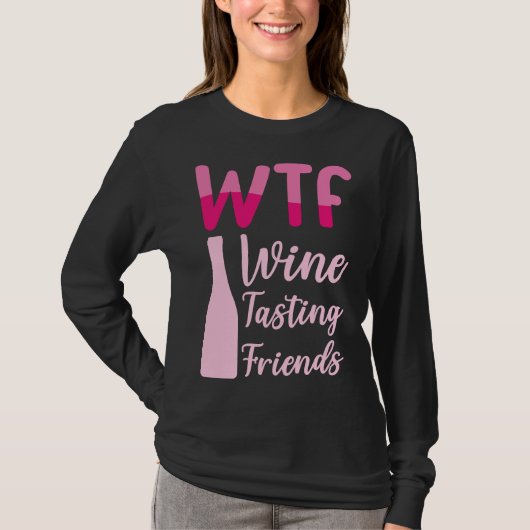 Wtfワインテイスティングフレンズ36 Tシャツ (正面)