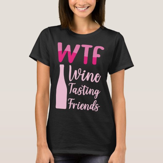 Wtfワインテイスティングフレンズ36 Tシャツ (正面)