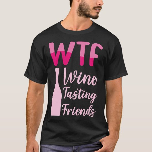 Wtfワインテイスティングフレンズ36 Tシャツ (正面)