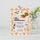 WTFワイントルコの友人感謝祭 招待状 (スタンド正面)