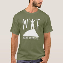WTFワンダリング旅行クールリタイアホリデイズ Tシャツ