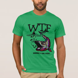 WTF一体狩り魚釣り  Tシャツ