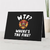 WTF消防士はどこにいる カード (裏面)
