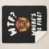 WTF消防士はどこにいる シェルパブランケット (正面(横))