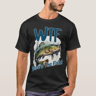 WTF魚のTシャツはどこか Tシャツ