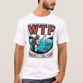 WTF魚はどこか Tシャツ