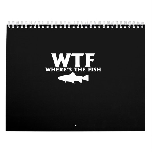 wtf魚はどこにいるのか カレンダー (カバー)