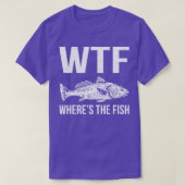 WTF魚はIIIを行う Tシャツ (デザイン正面)