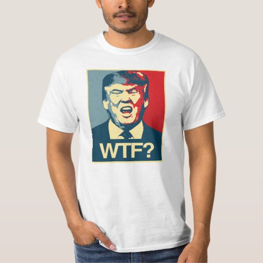 WTF -アンチ切札ポスター-アンチ切札- Tシャツ (正面)