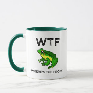 WTF -カエルは? マグカップ