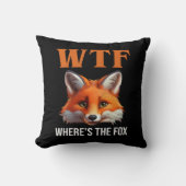 WTF -キツネ クッション (正面)