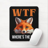 WTF -キツネ マウスパッド (マウス)