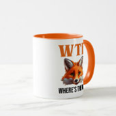 WTF -キツネ マグカップ (正面右)