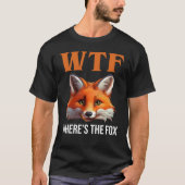 WTF -キツネ Tシャツ (正面)