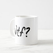 Wtf コーヒーマグカップ (正面左)