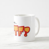 wtf コーヒーマグカップ (正面右)