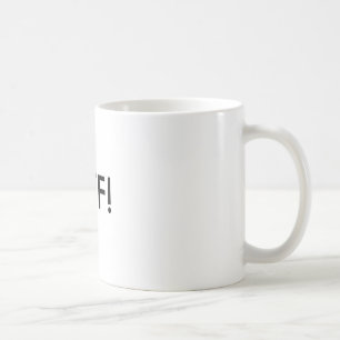 WTF! シンプルなマグ コーヒーマグカップ