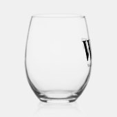 WTF ステムなしワイングラス (右)