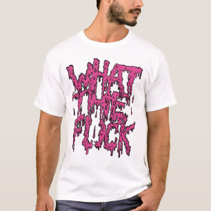 WTF -ピンク Tシャツ