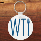 WTF – フォークユーモア商品 キーホルダー (正面)