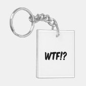 WTF!?フレーズ キーホルダー (正面左)