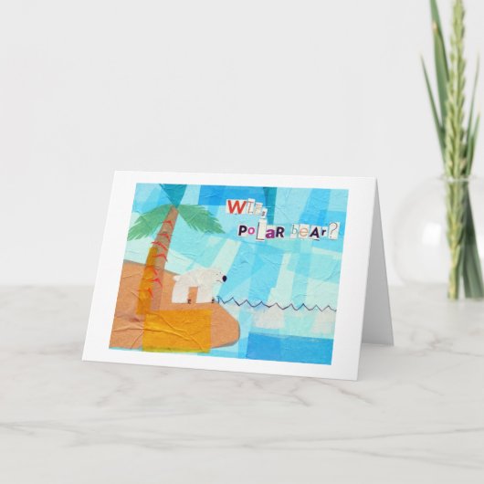 WTF、ポーラーベア？ カード (正面)