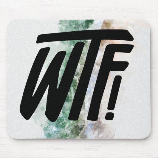 WTF マウスパッド (正面)