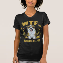 WTF – 泣き声を出す食べ物を与える | 贈笑わされる物 Tシャツ