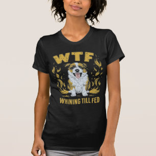 WTF – 泣き声を出す食べ物を与える 贈笑わされる物 Tシャツ