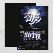 WTF 誕生日おめでとう 50歳 面白い 誕生日 ささやかな嫌味 招待状 (正面/裏面)