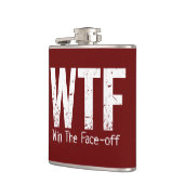 WTF:顔オフ（ホッケー） フラスク (左)