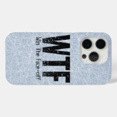 WTF:顔オフ（ホッケー）Case-Mate iPhone Caを獲得 Case-Mate iPhoneケース (裏面 (横))
