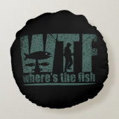 WTF 魚はどこだ ラウンドクッション (裏面)