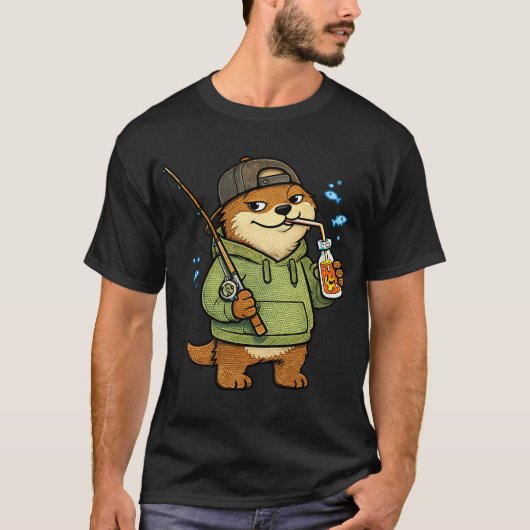 WTF 魚はどこだ Tシャツ (正面)