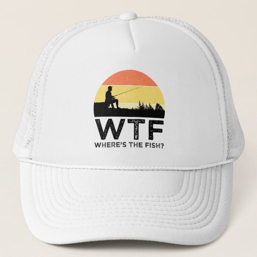 WTF – 魚はどこ？ キャップ (正面)