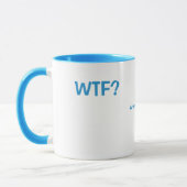 WTF? 魚はどこ? マグカップ (左)