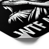 Wtf America銅像自由平等に抗議する ポスター (角)