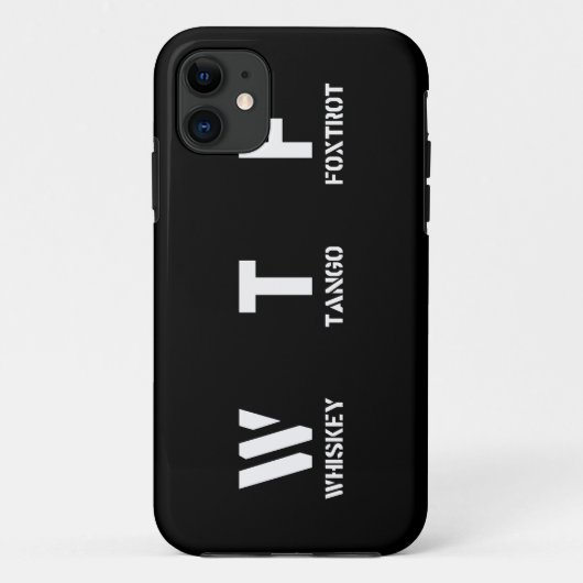 WTF Case-Mate iPhoneケース (裏面)