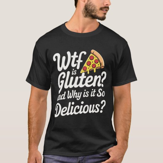 wtf is gluten tシャツ (正面)