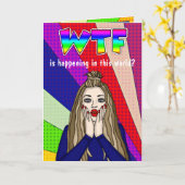 WTF is Happening in this World? カード (黄色い花)