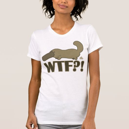 WTF Platypus Tシャツ (正面)