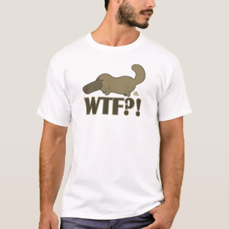 WTF Platypus Tシャツ