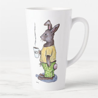WTF Rabbit latte mug カフェラテマグ