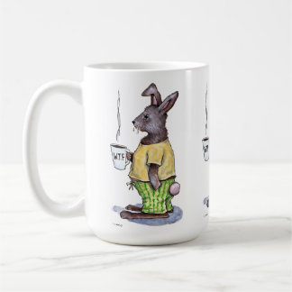 WTF Rabbit Redux mug コーヒーマグカップ