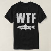 WTF Where is the Fish Tシャツ (デザイン正面)