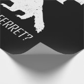 WTF Where's The Ferret Animal Gift ラッピングペーパー (角)