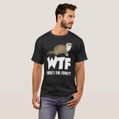 WTF Where's The Ferret Animal Tシャツ (正面フル)